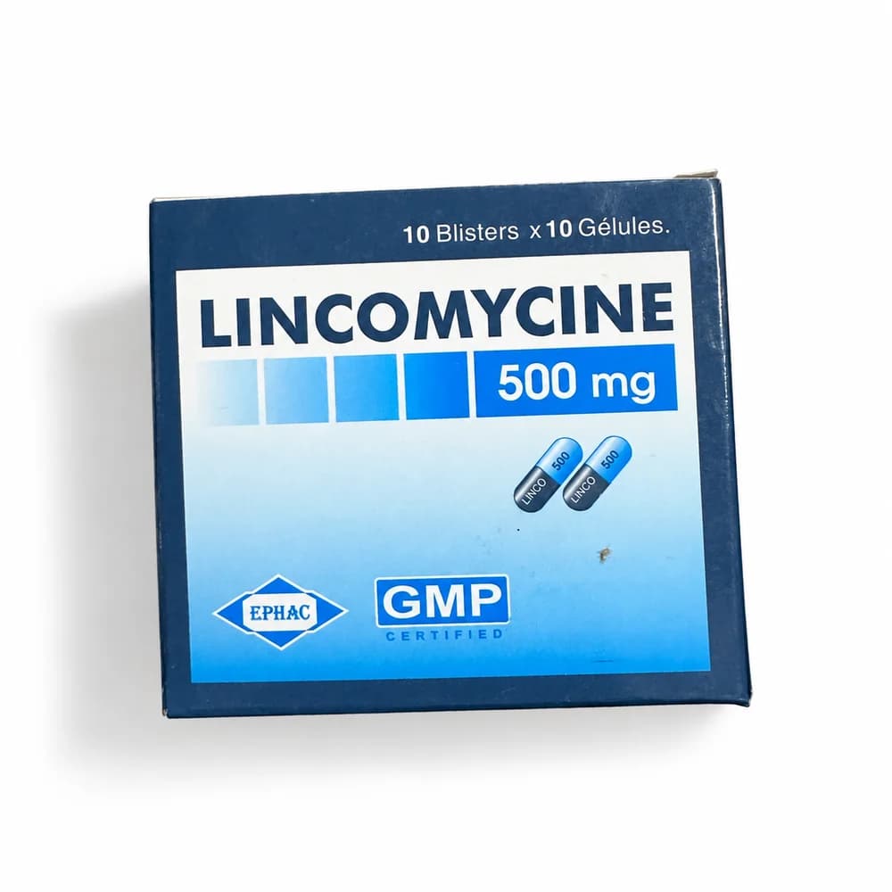 Lincomycine 500 mg capsules