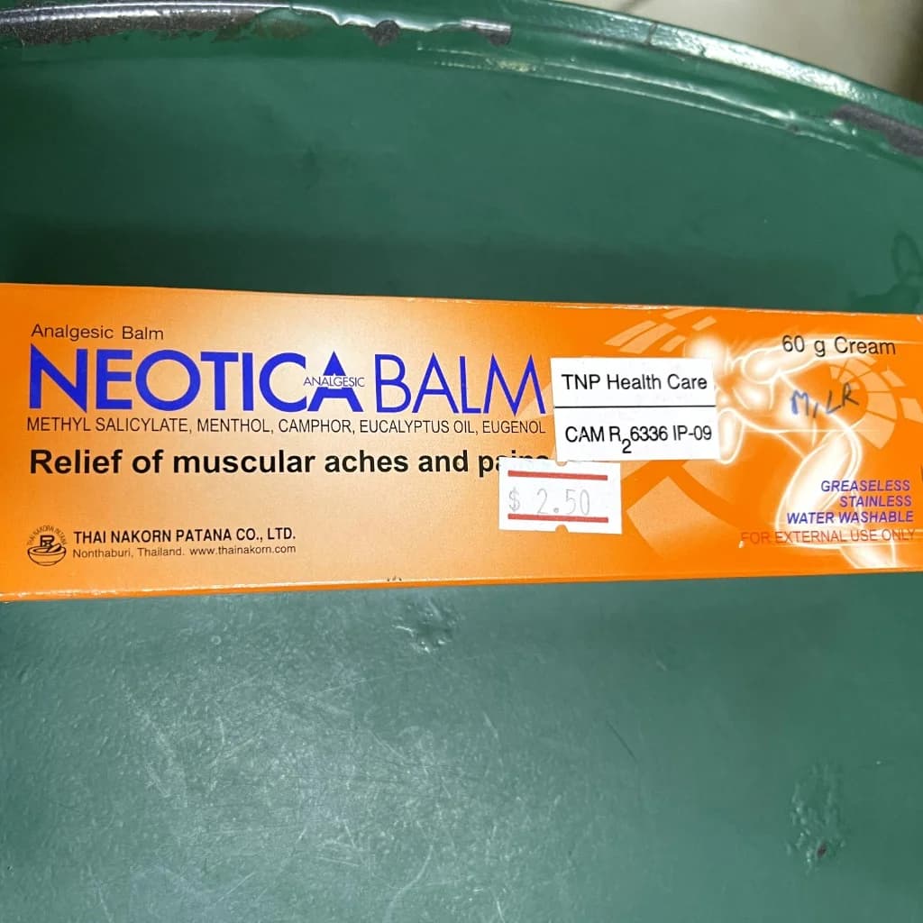 Analgesic Neotica Balm 60g