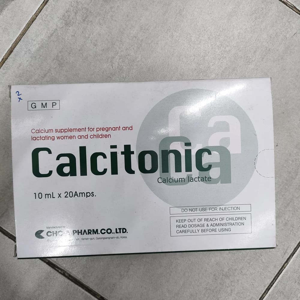 Calcitonic 10 ml per ampoule