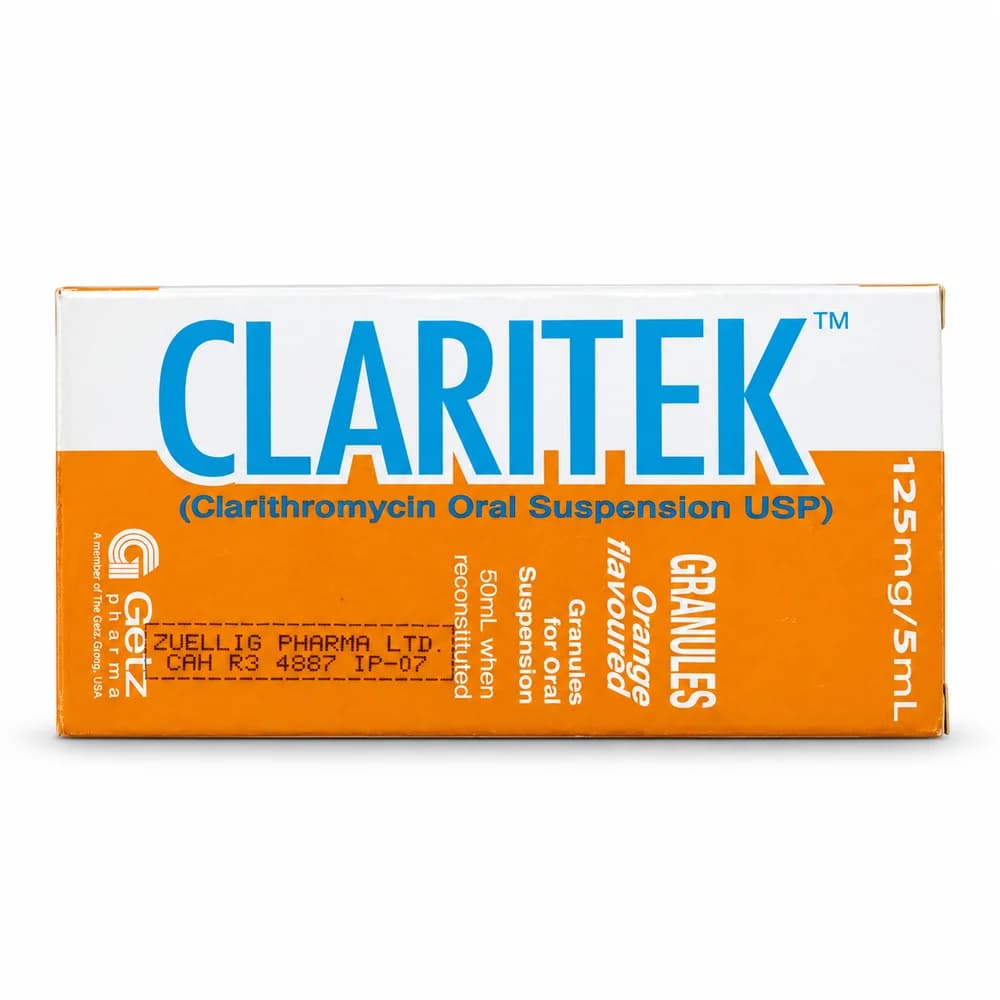 Claritek 125 mg/5 mL