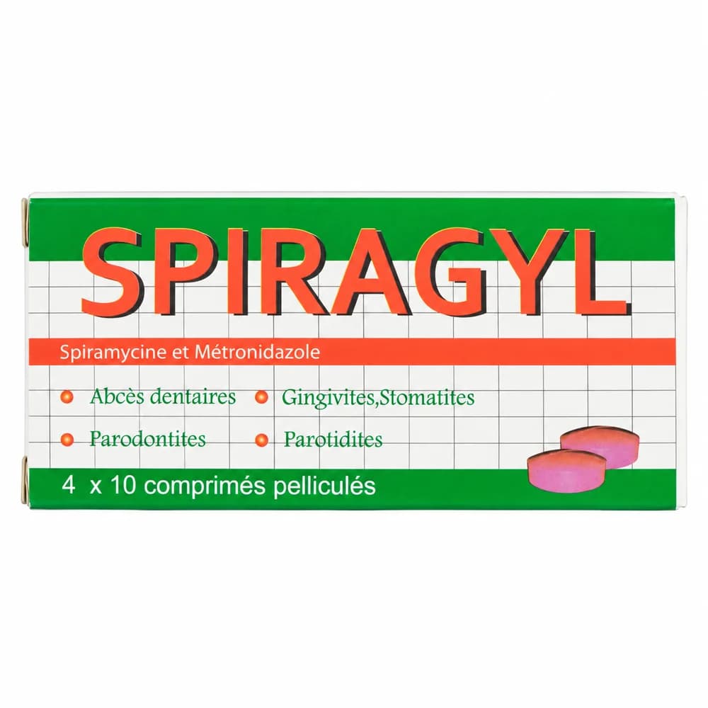 Spiragyl Spiramycin 750,000 IU + Metronidazole 125 mg
