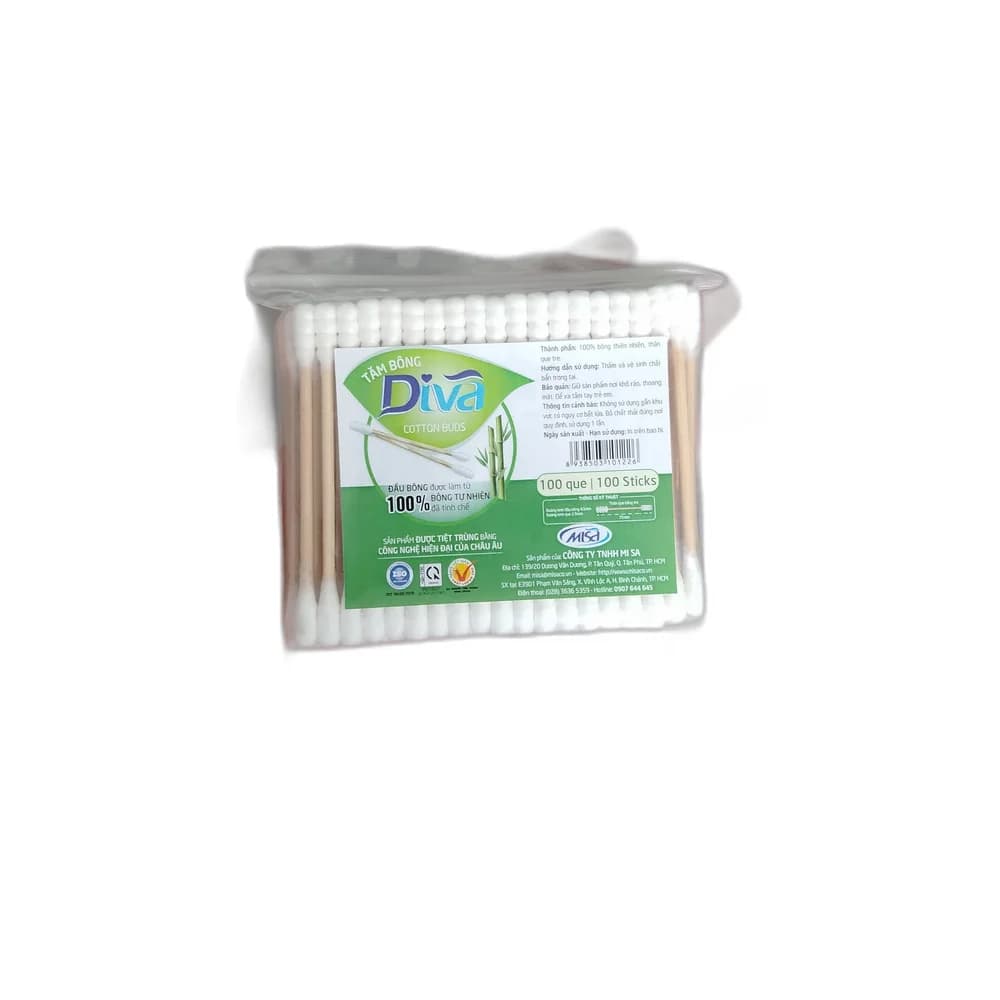 Diva Cotton Buds 100 sticks