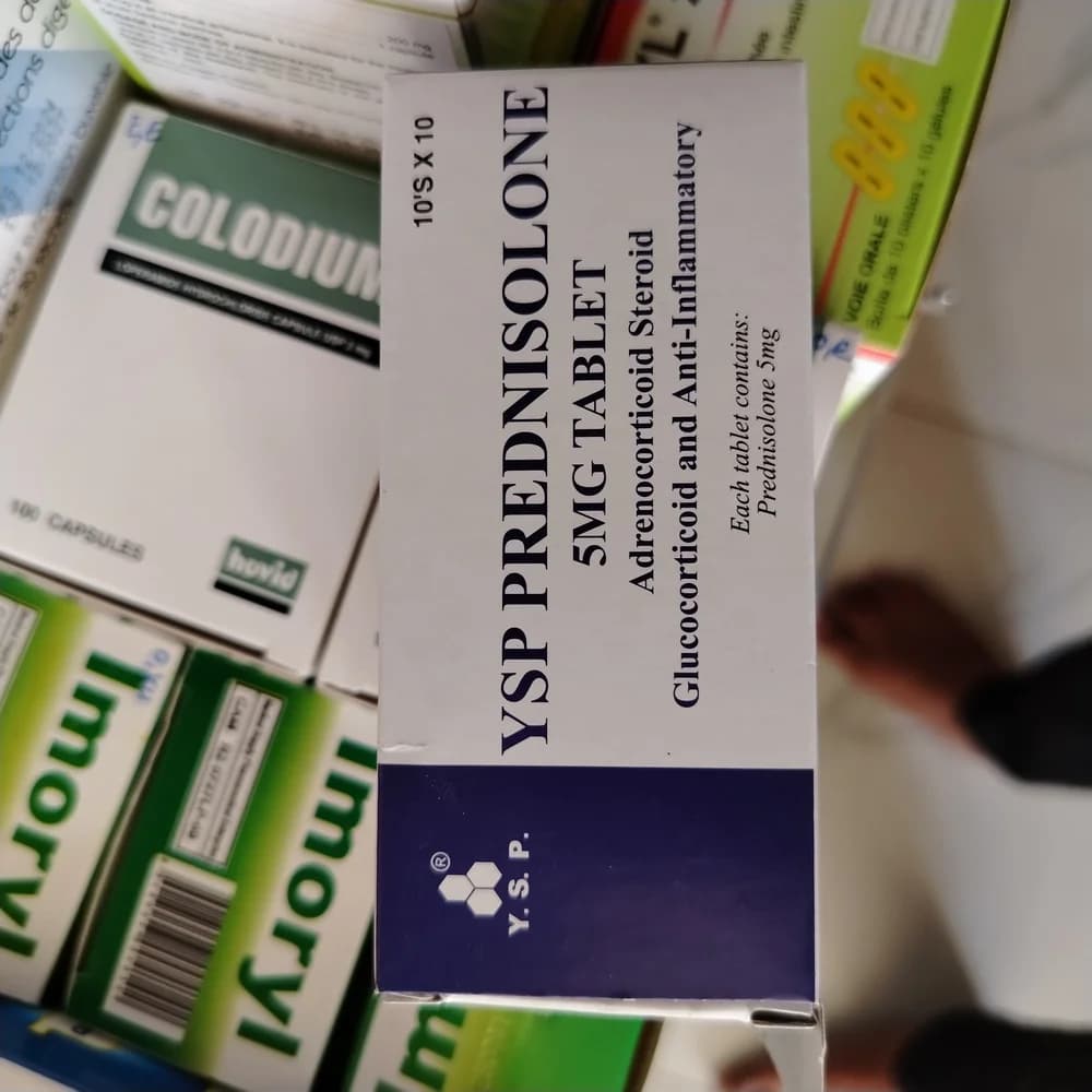 YSP Prednisolone 5 mg