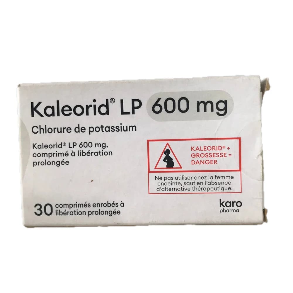 Kaleorid LP 600 mg