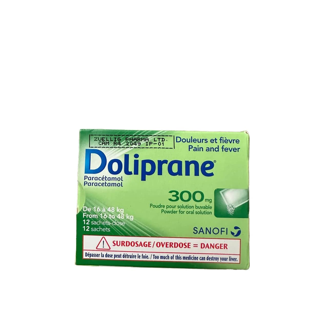 Doliprane 300 mg