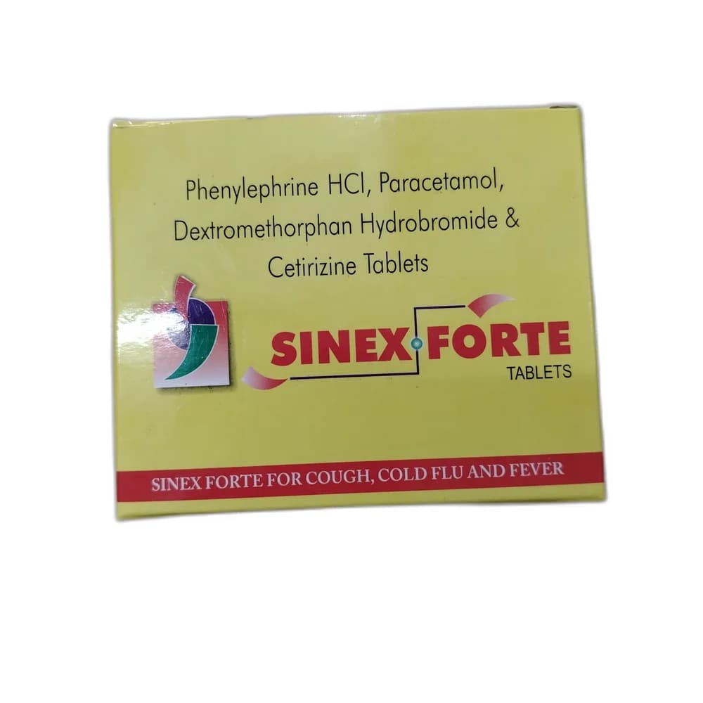 Sinex Forte 5 mg / 500 mg / 10 mg / 5 mg