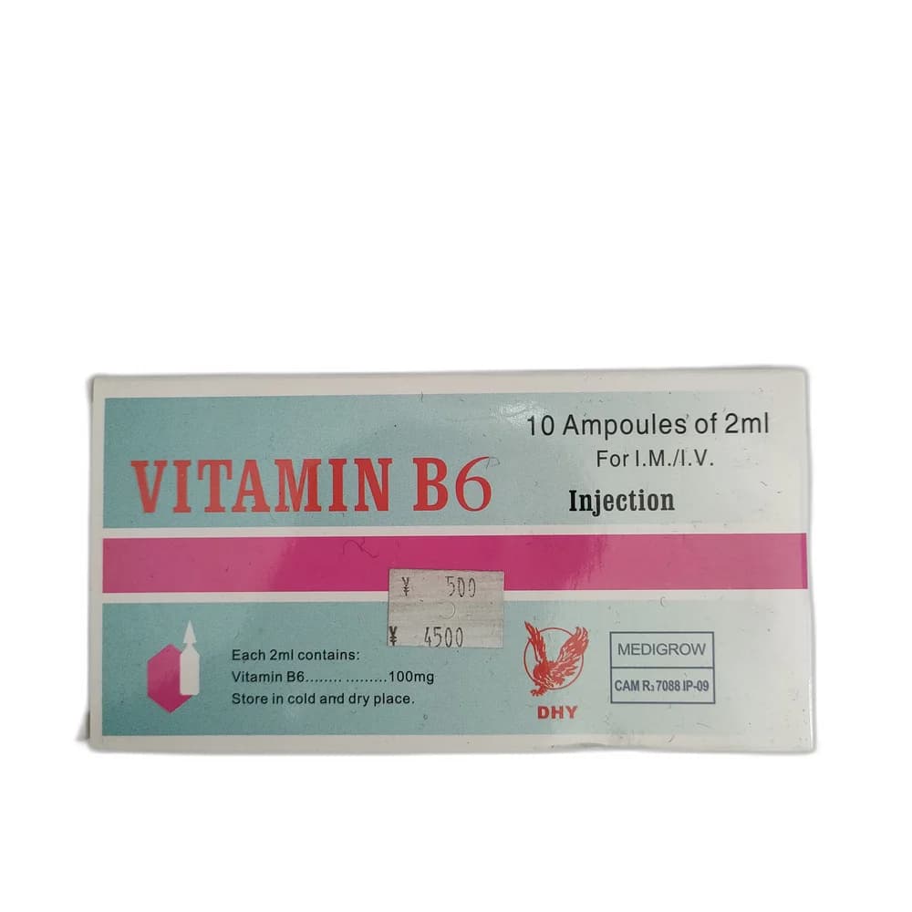 Vitamin B6 Injection 100 mg / 2 ml