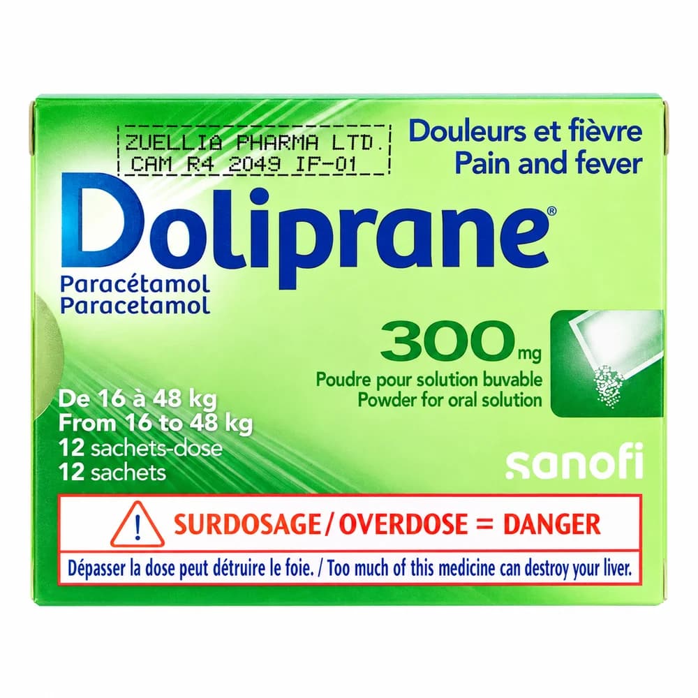 Doliprane 300 mg