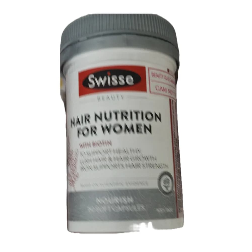 Swisse Beauty Hair Nutrition for Women Biotin 1.3 mg / Silicon 50 mg / Iron 2.25 mg