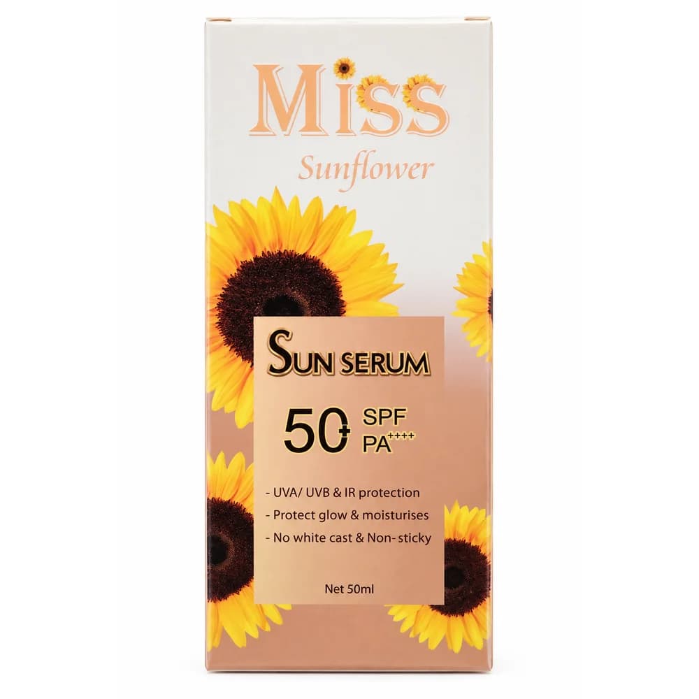 Miss Sunflower Sun Serum SPF 50 PA++++, 50 ml