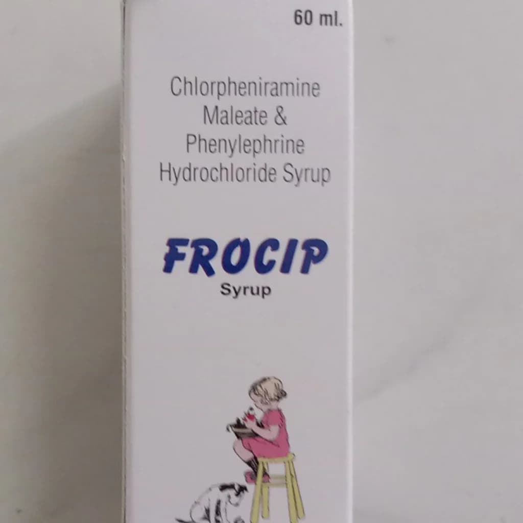 FROCIP Syrup Not available