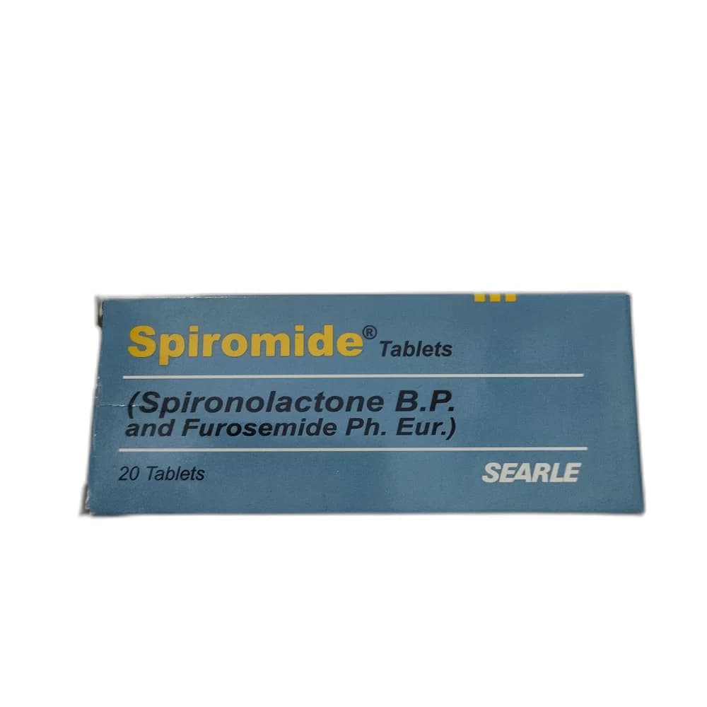 Spiromide Spironolactone 50 mg / Furosemide 20 mg