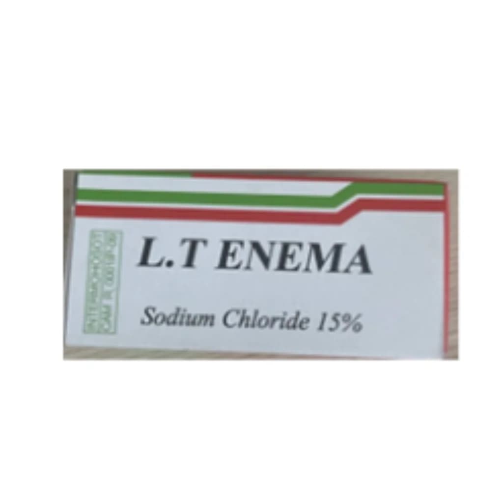 L.T ENEMA 15% 20ml (Sodium Chloride) 15% 20ml