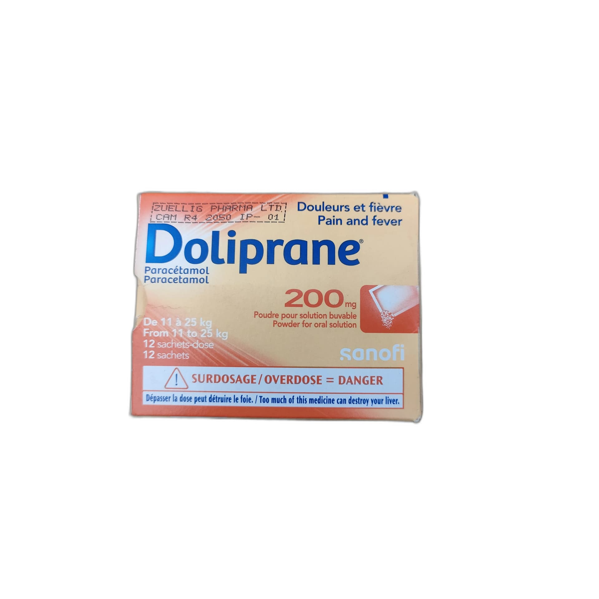 Doliprane 200mg 200 mg