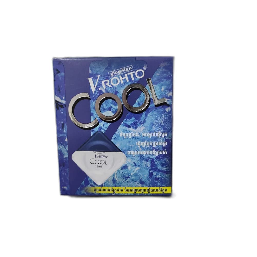 V.Rohto Cool 0.3% (Tetrahydrozoline HCl), 12 ml