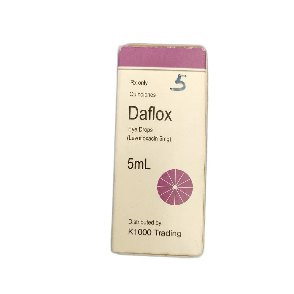 Daflox Eye Drops Levofloxacin 5 mg/ml