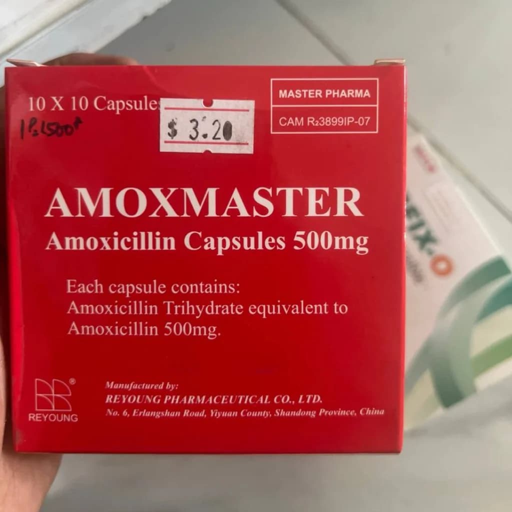 AMOXMASTER Amoxicillin 500 mg