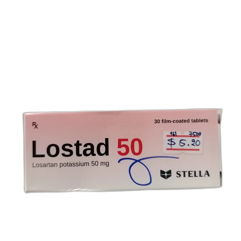 Lostad 50 Losartan Potassium 50 mg