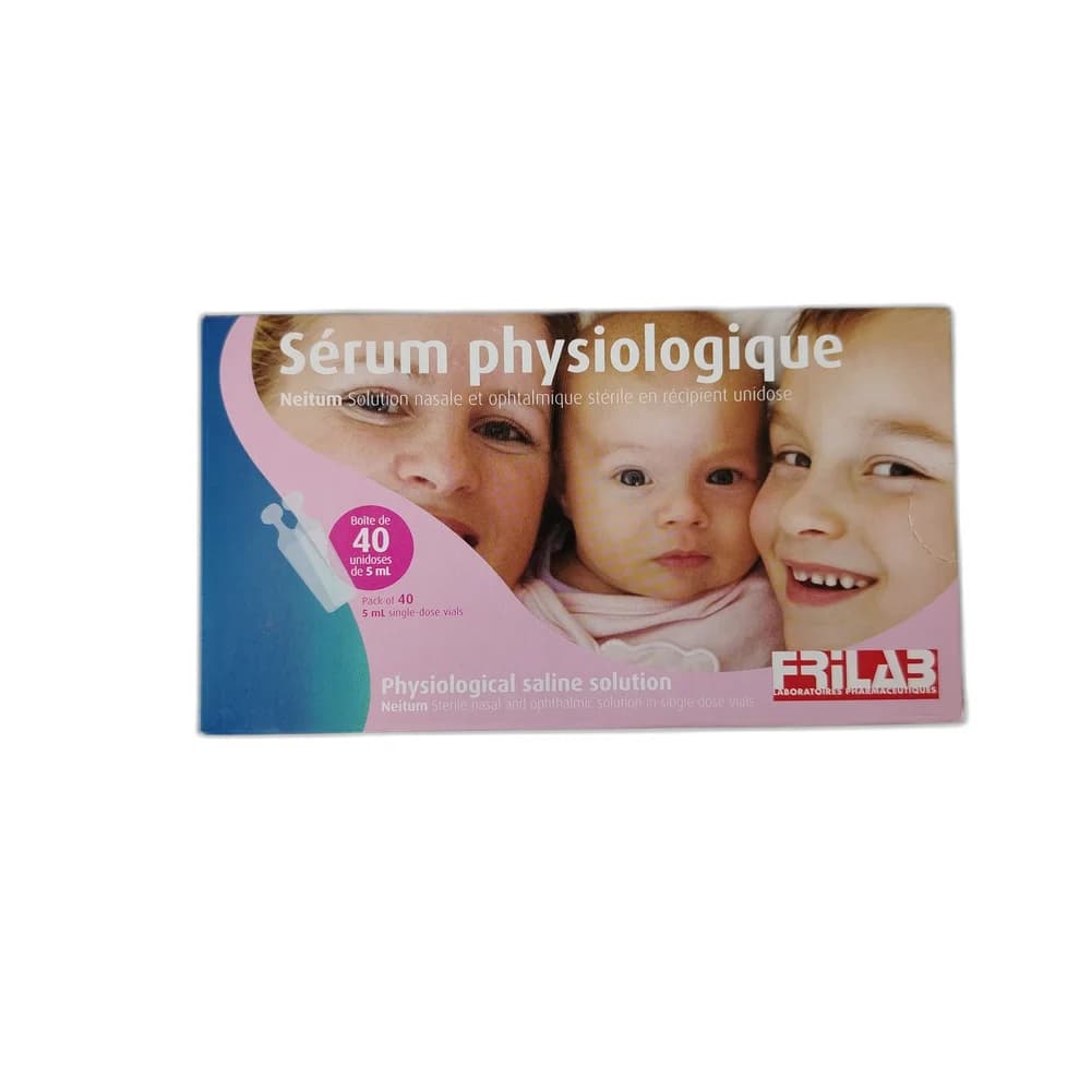 Neitum Sérum Physiologique 5 mL per single-dose vial
