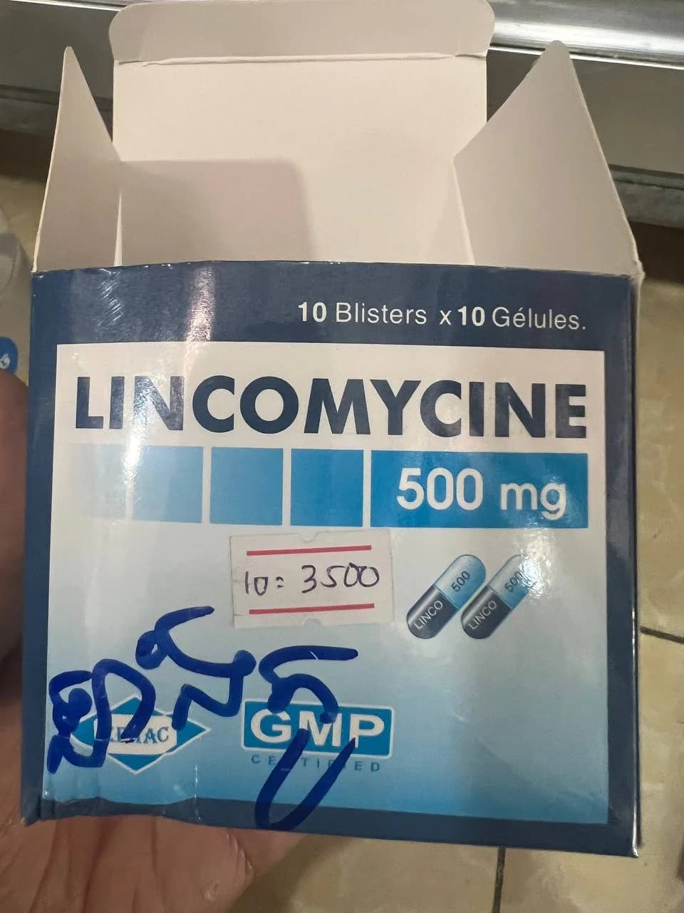 LINCOMYCINE 500 Lincomycin 500mg