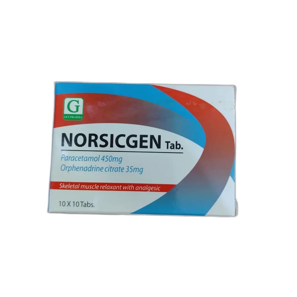 Norsicgen 450 mg / 35 mg per tablet