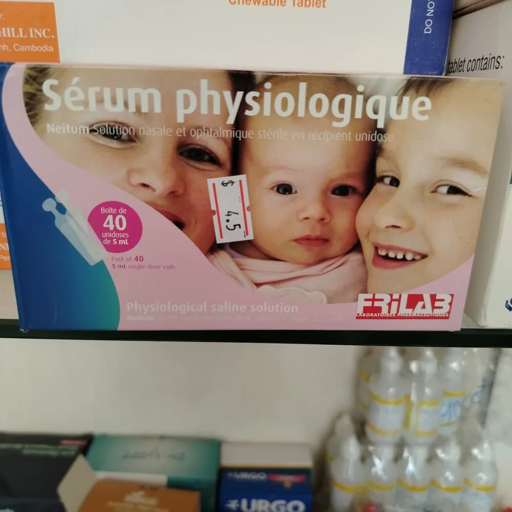 Sérum Physiologique Neitum Sodium chloride 0.9%