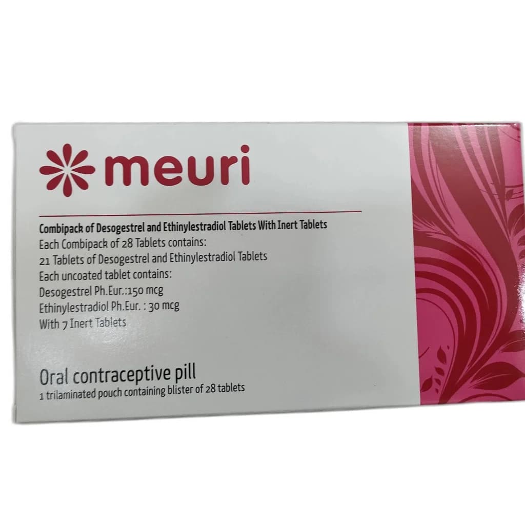 meuri 0.150 mg desogestrel / 0.030 mg ethinylestradiol