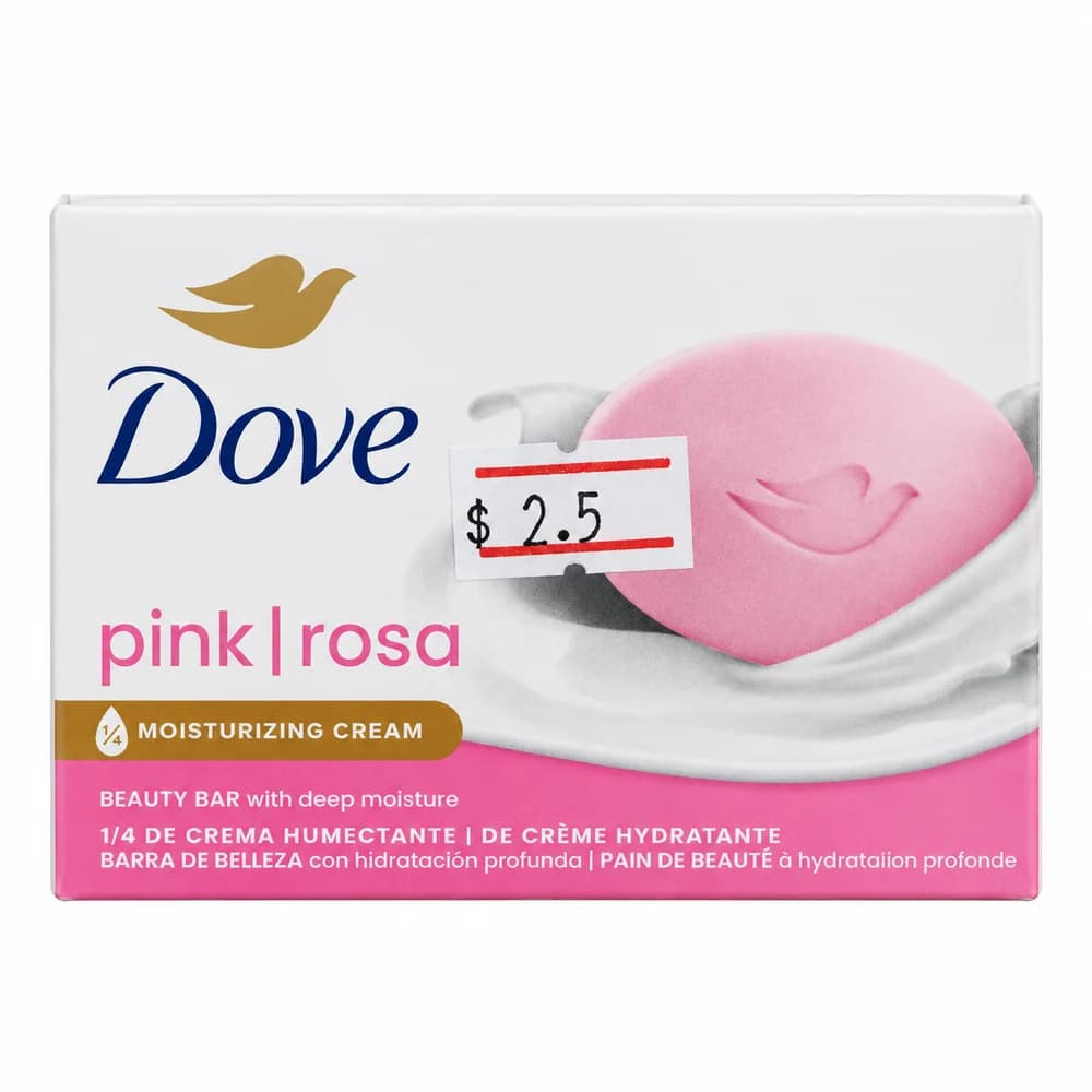 Dove Pink / Rosa Beauty Bar 90 g
