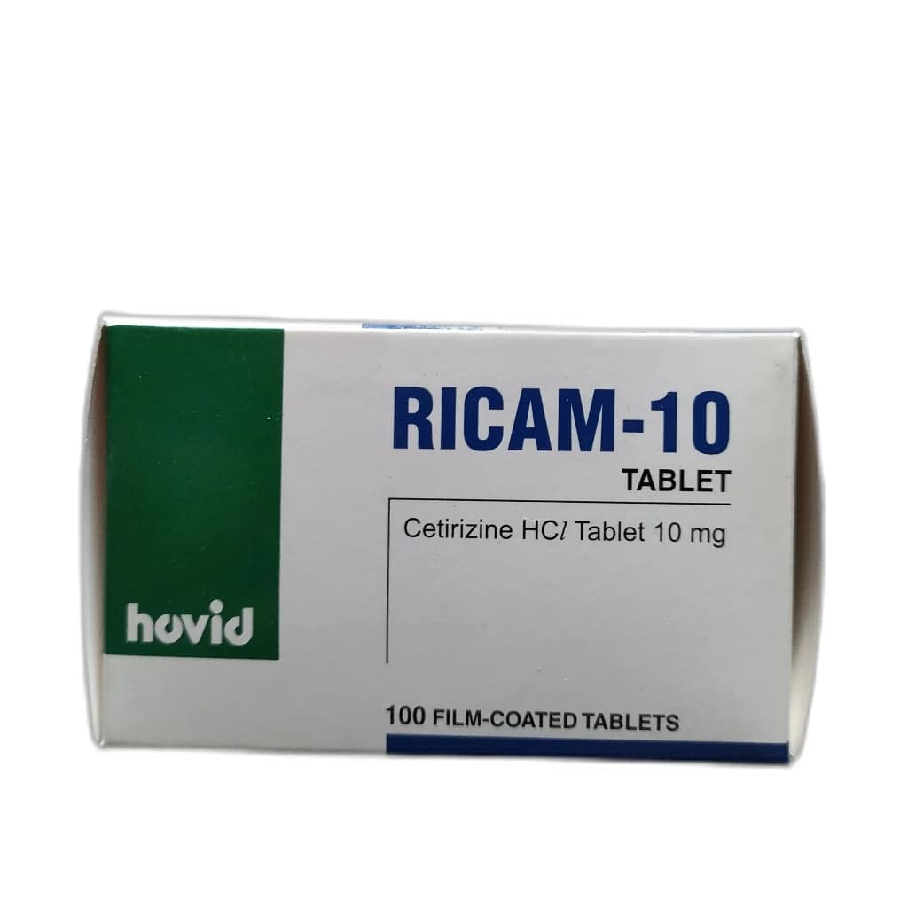 Ricam-10 Cetirizine HCl 10 mg