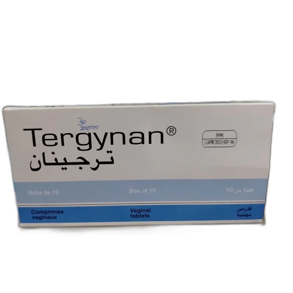 Tergynan 200 mg / 100 mg (65,000 IU) / 100,000 IU / 3 mg