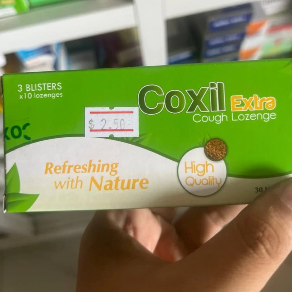 Coxil Extra Cough Lozenge Not available