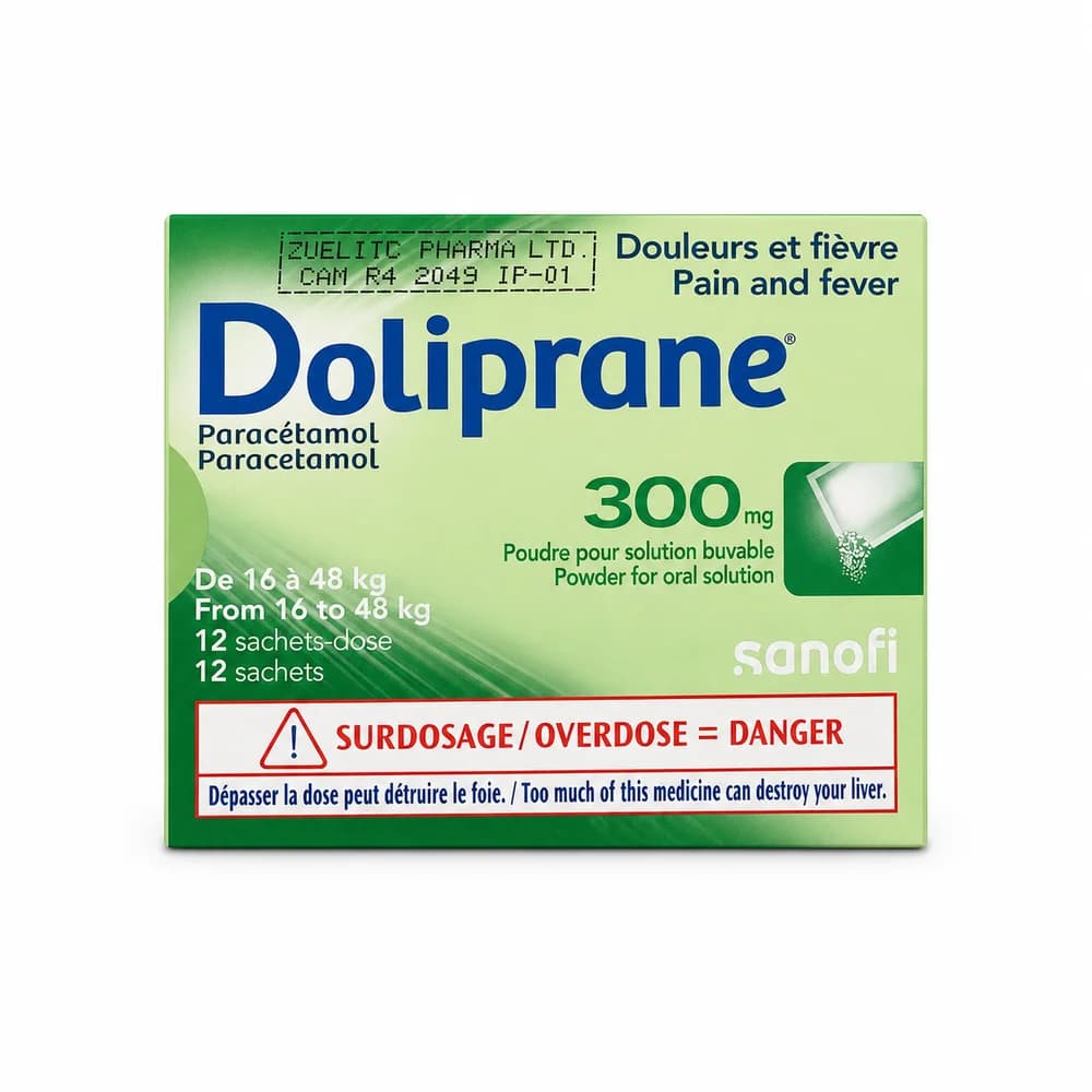 Doliprane 300 mg