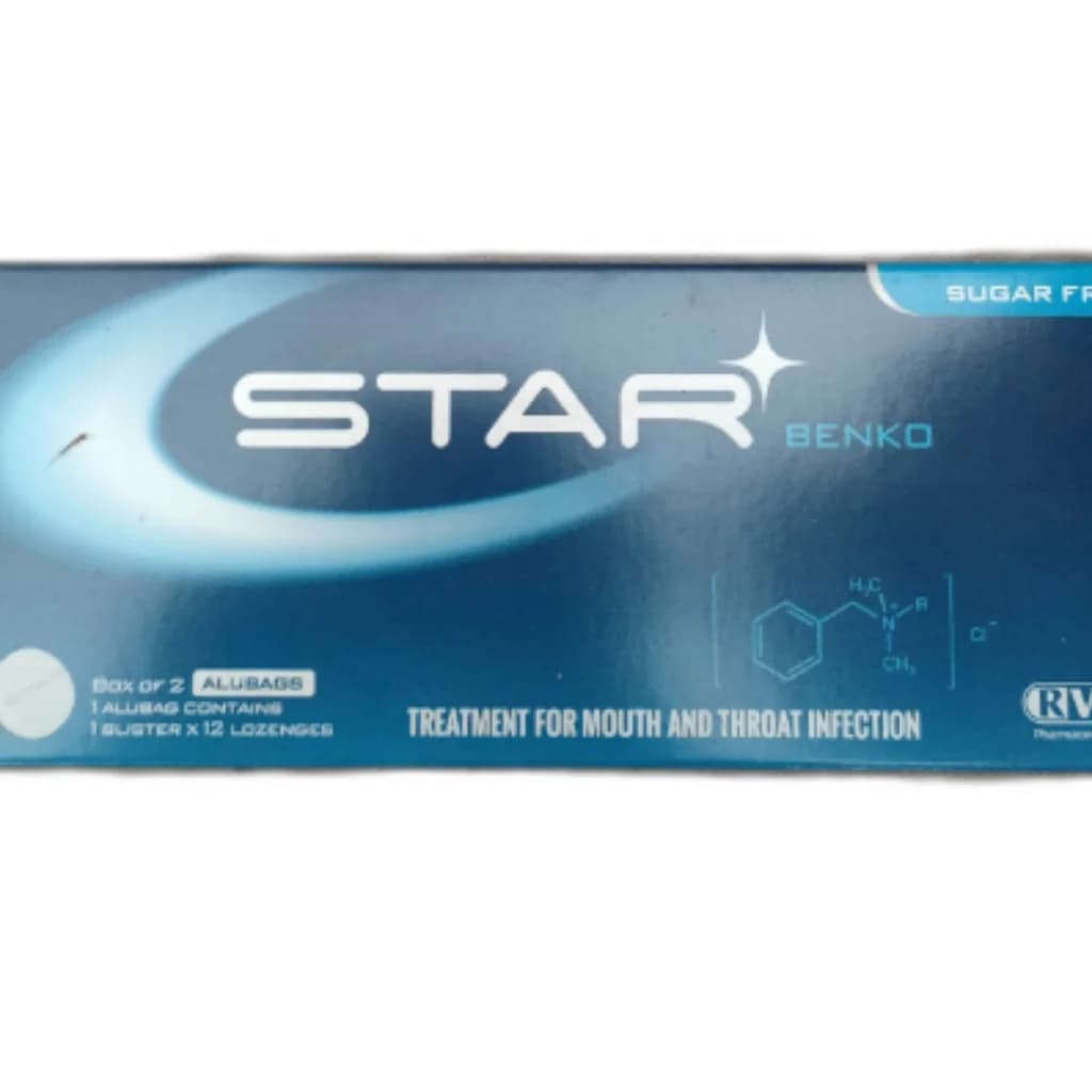 Star Benko Lozenges 2 x 12 lozenges