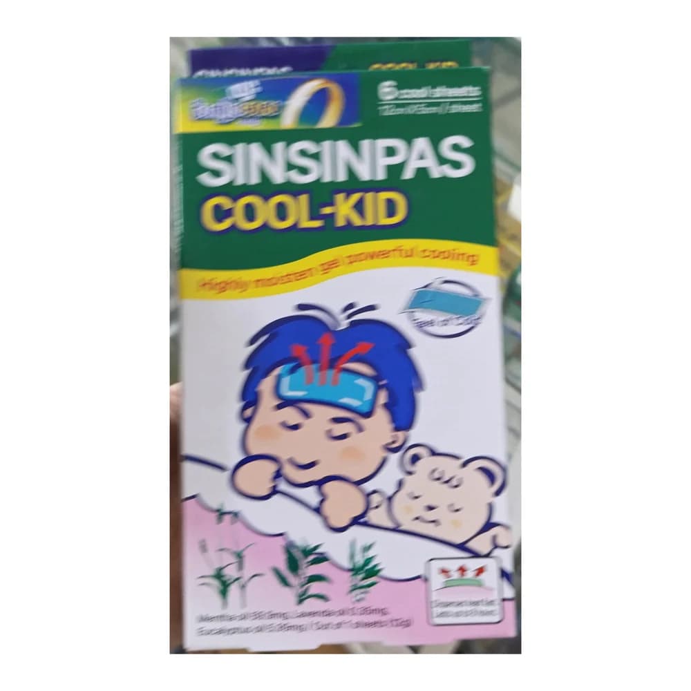 Sinsinpas Cool-Kid 12 cm x 5 cm sheet