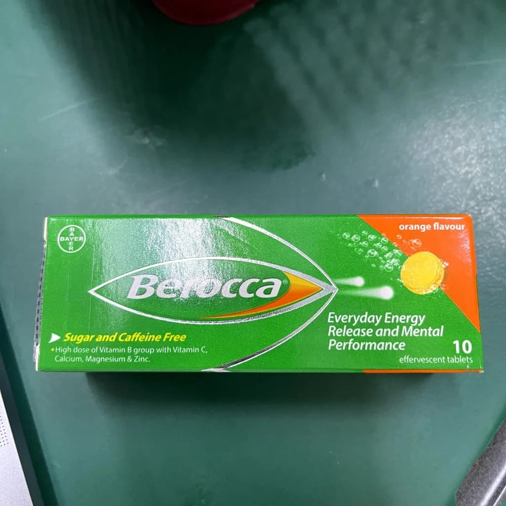 Berocca ( Orange Flavor) Not available