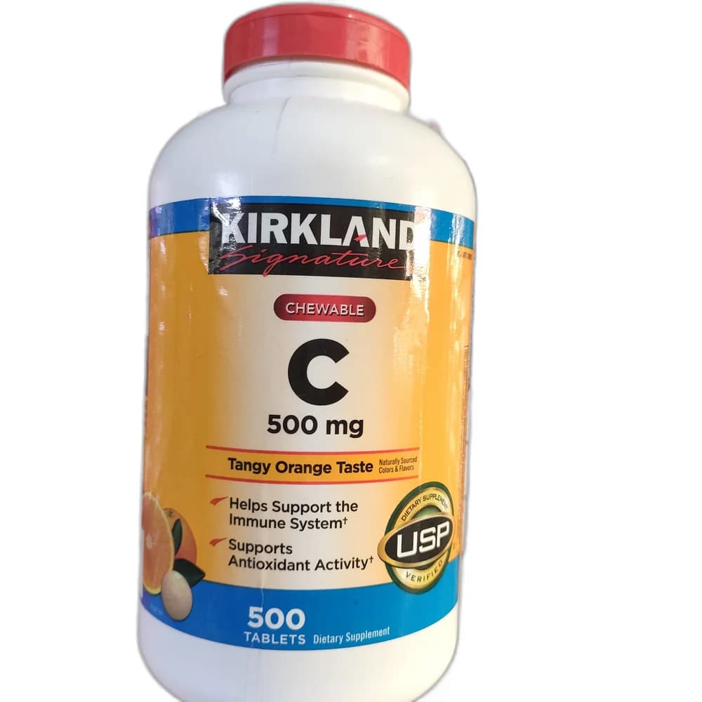 Kirkland Signature Chewable C 500 mg