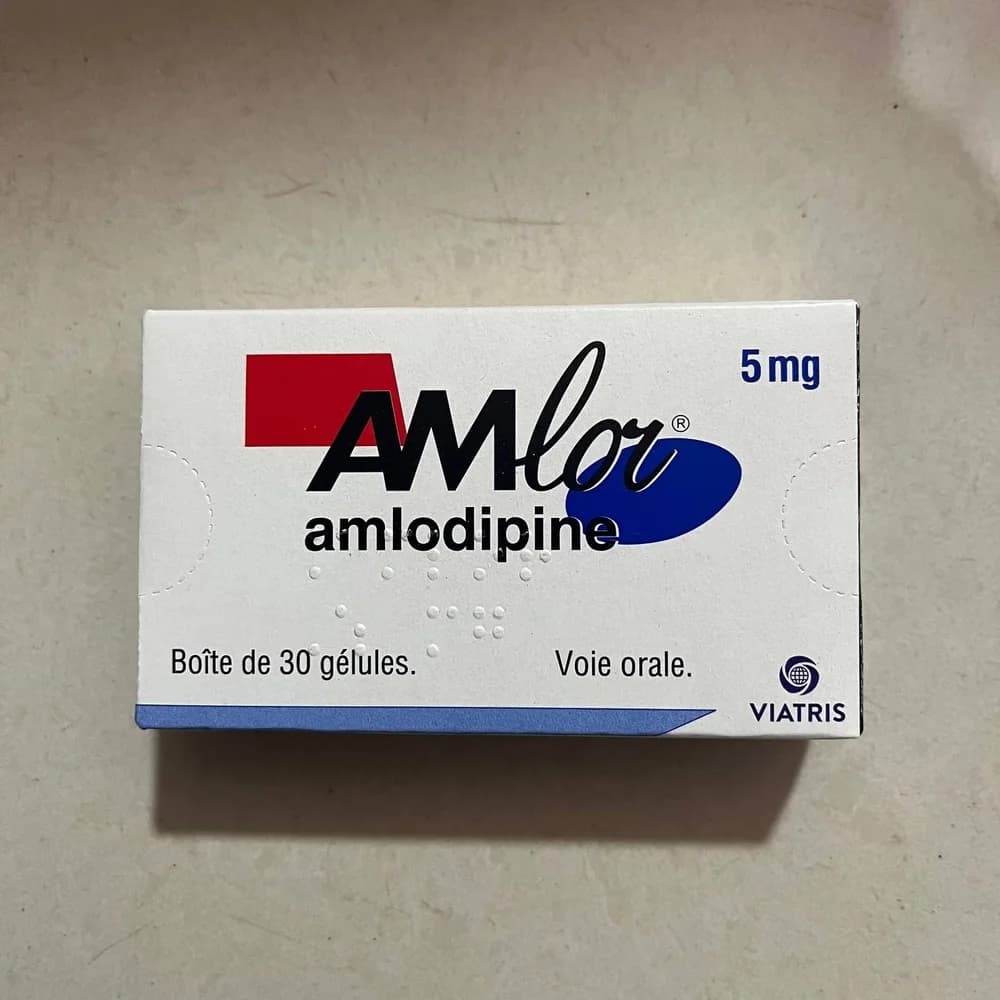 Amlor 5 mg capsules