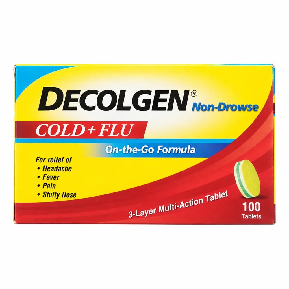DeColgen Non-Drowse 500 mg / 10 mg