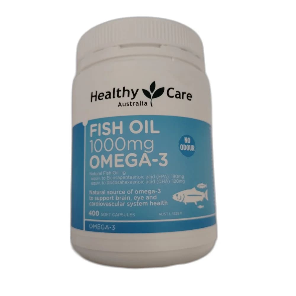 Healthy Care Fish Oil Omega-3 1000 mg