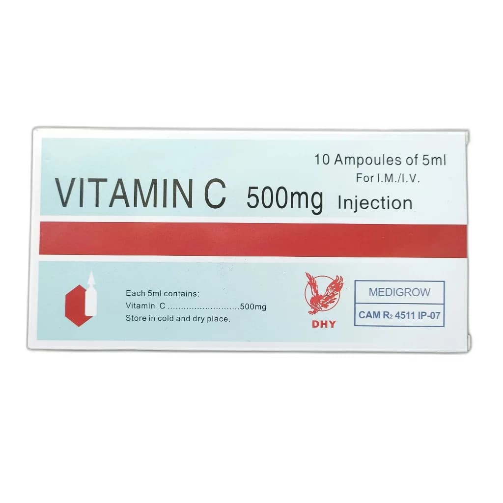 Vitamin C Injection 500mg/5ml
