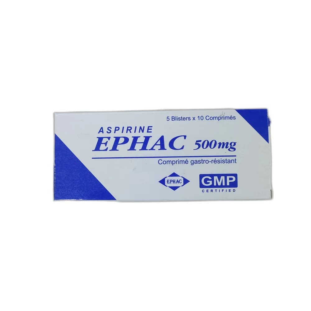 Aspirine EPHAC 500 mg