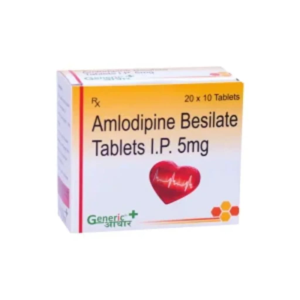 Amlodipine Besylate 5mg 5mg