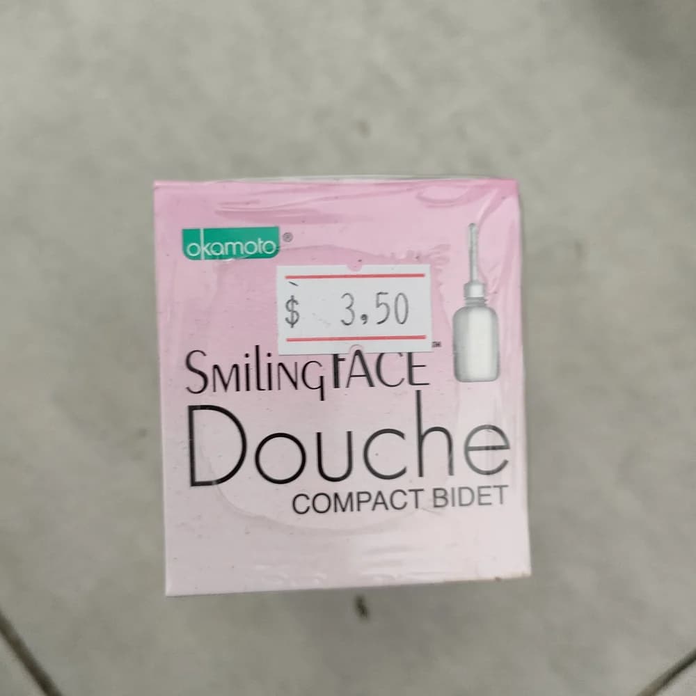 Okamoto Smiling Face Douche 120 mL per bottle