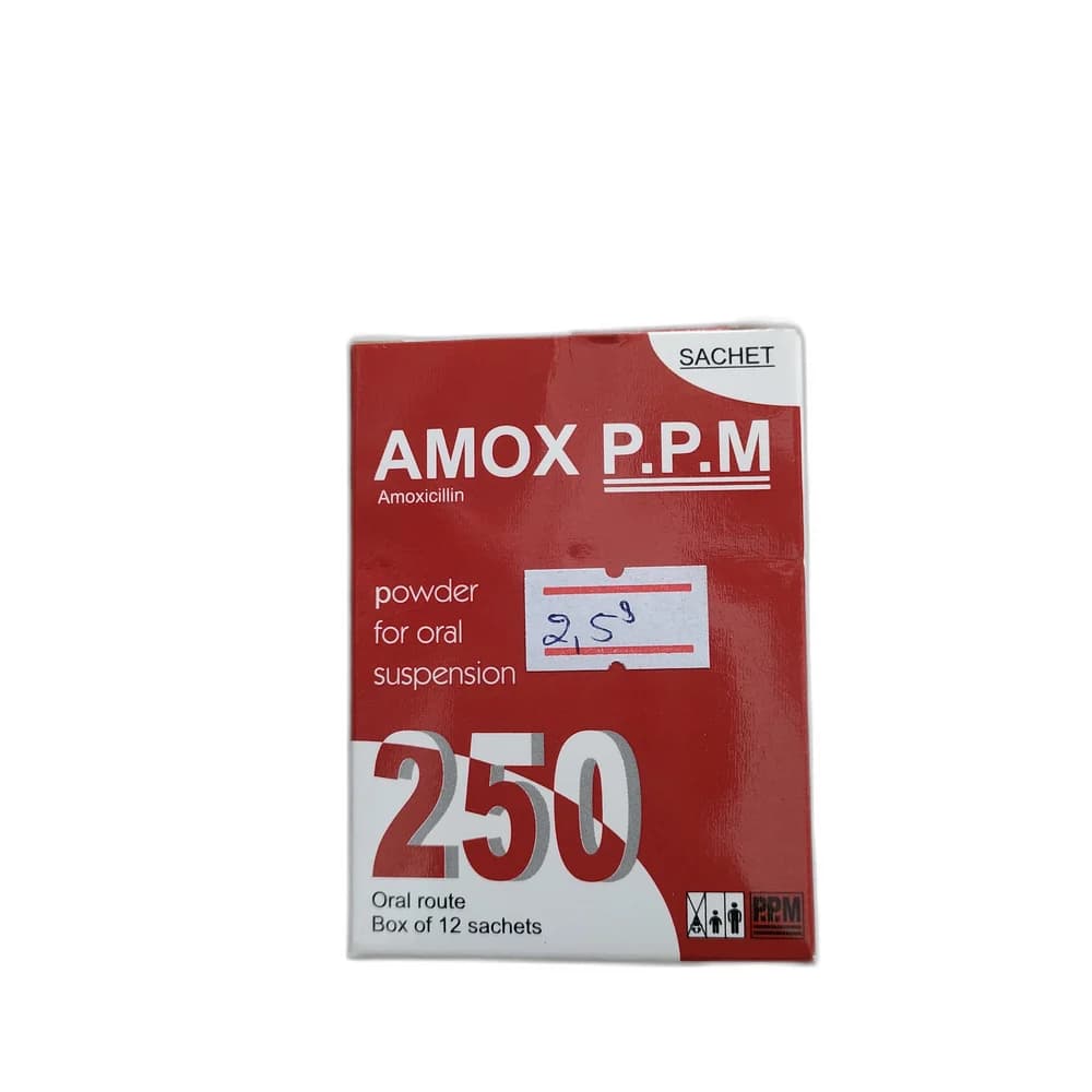 AMOX P.P.M 250 250mg per sachet