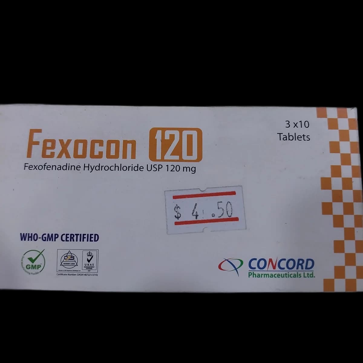 Fexocon 120 120mg