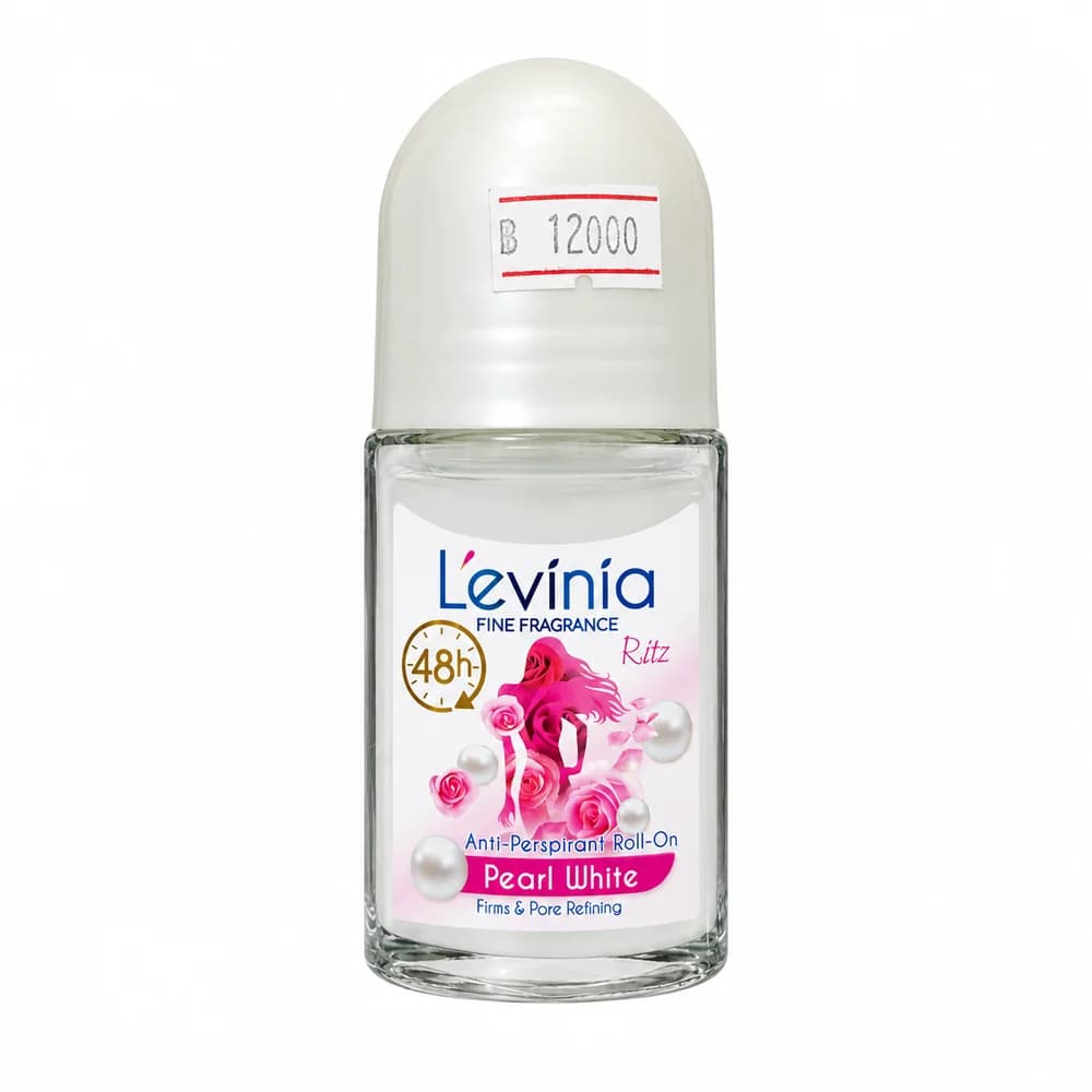 L'evínia Pearl White Fine Fragrance Anti-Perspirant Roll-On 50 g