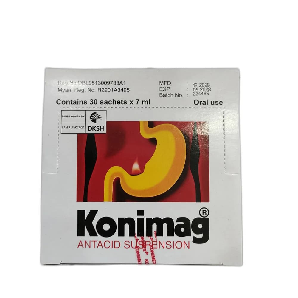 Konimag 300 mg / 300 mg / 50 mg