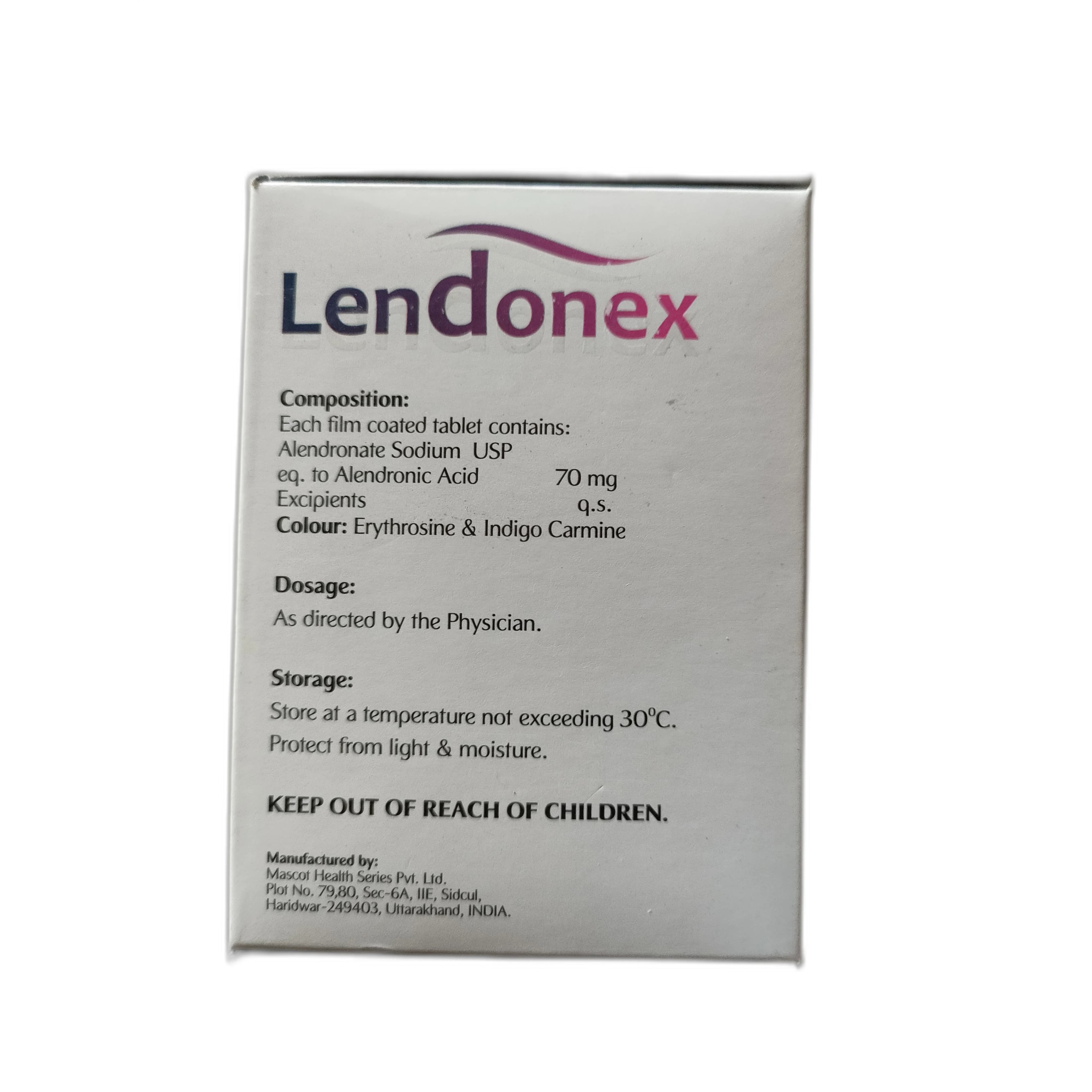 Lendonex 70 mg