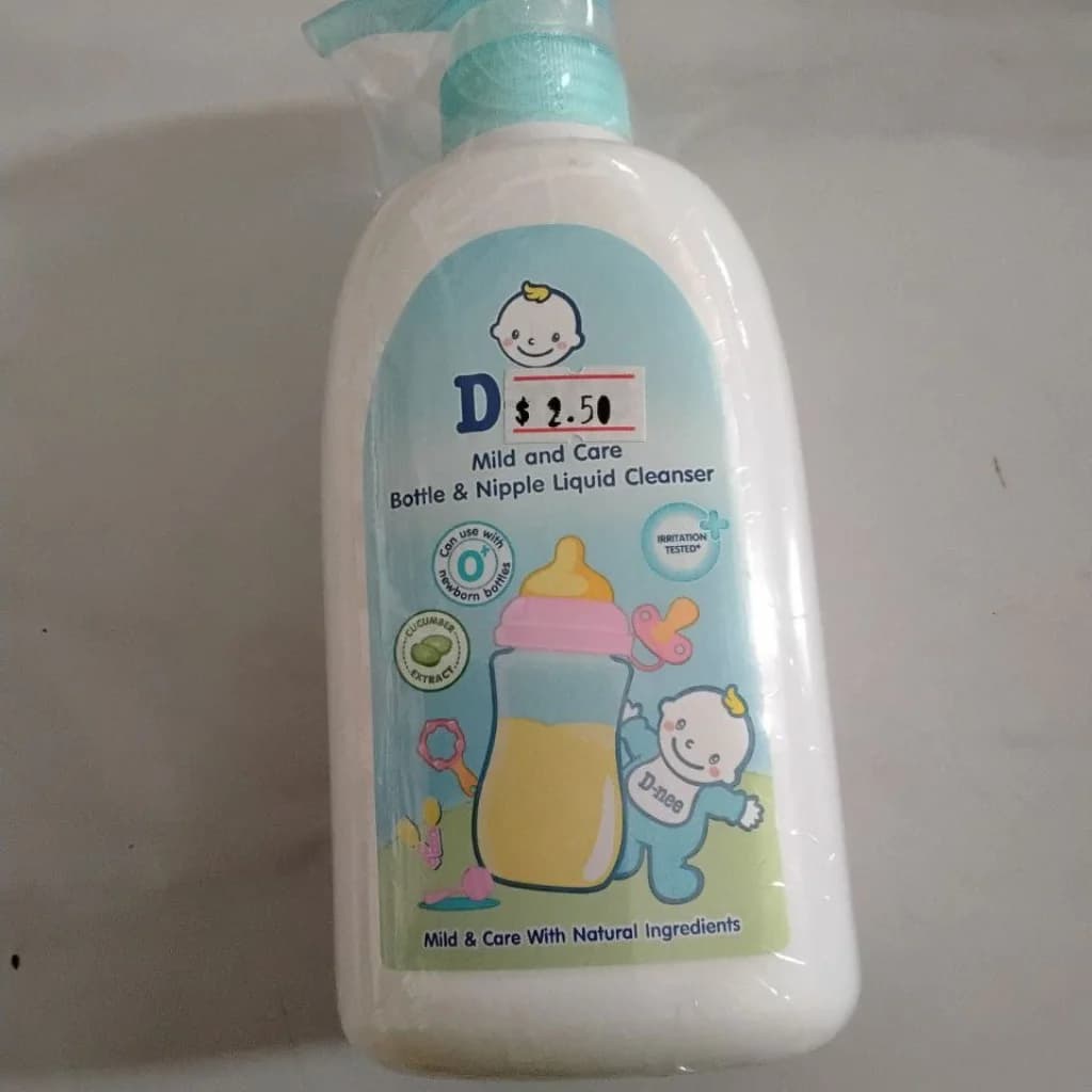 D-nee Mild & Care Bottle & Nipple Liquid Cleanser Not available
