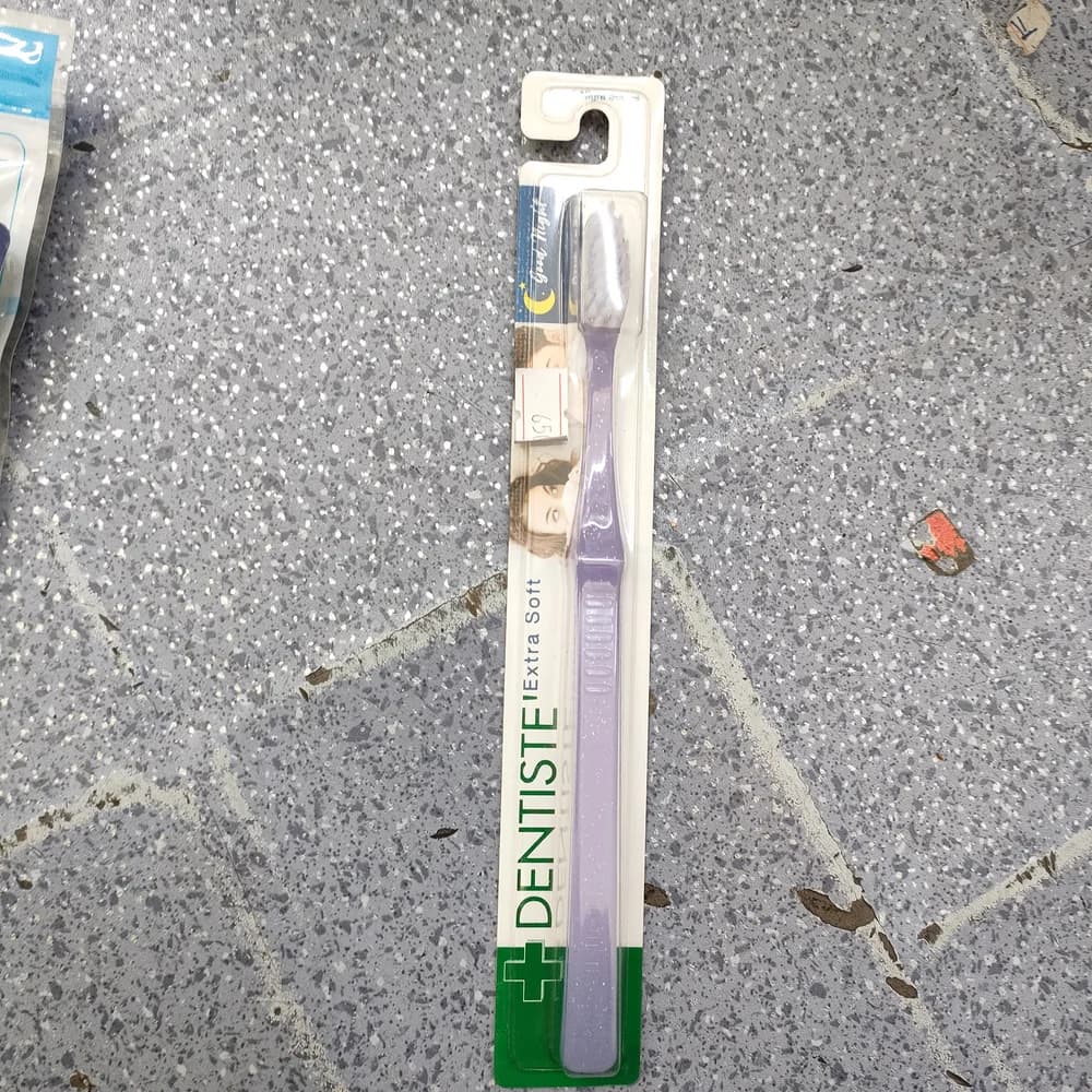 Dentiste' Extra Soft Toothbrush (Good Night) 1 toothbrush per pack, extra soft bristles